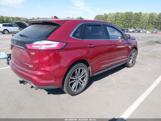 44928199 :رقم المزاد ، 2FMPK4K99KBB40878 vin ، 2019 Ford Edge Titanium مزاد بيع