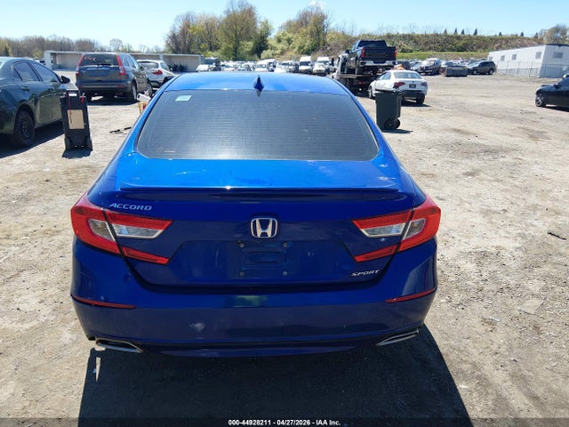 44928211 :رقم المزاد ، 1HGCV1F38JA253988 vin ، 2018 Honda Accord Sport مزاد بيع