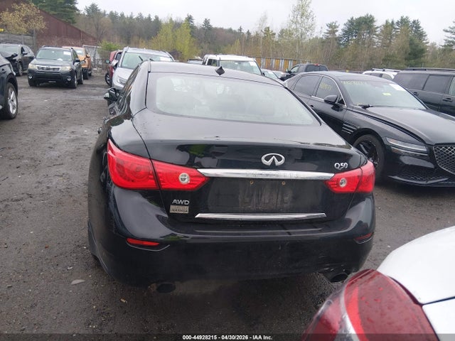 2016 Infiniti Q50 3.0t Premium მანქანა იყიდება აუქციონზე, vin: JN1EV7AR7GM346615, აუქციონის ნომერი: 44928215