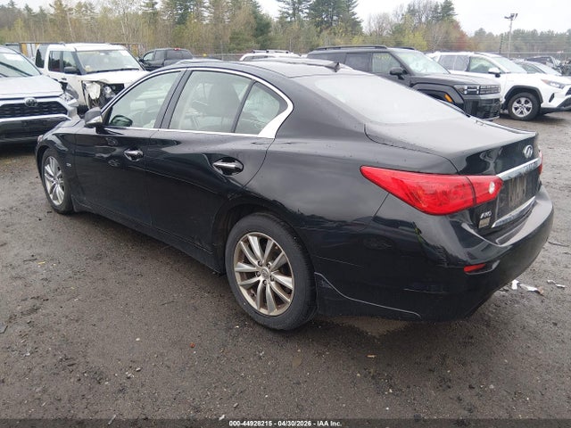 2016 Infiniti Q50 3.0t Premium მანქანა იყიდება აუქციონზე, vin: JN1EV7AR7GM346615, აუქციონის ნომერი: 44928215