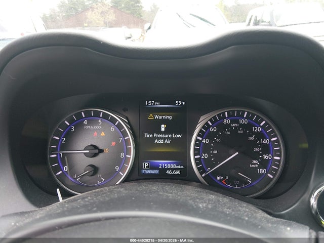 2016 Infiniti Q50 3.0t Premium მანქანა იყიდება აუქციონზე, vin: JN1EV7AR7GM346615, აუქციონის ნომერი: 44928215