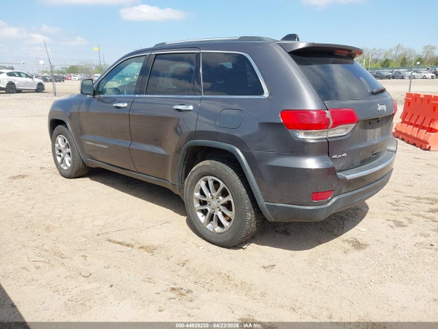 Продажа на аукционе авто 2016 Jeep Grand Cherokee Limited, vin: 1C4RJFBG4GC323736, номер лота: 44928230