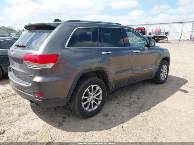 Продажа на аукционе авто 2016 Jeep Grand Cherokee Limited, vin: 1C4RJFBG4GC323736, номер лота: 44928230