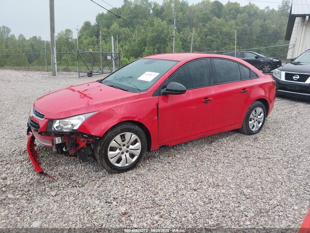 44928272 :رقم المزاد ، 1G1PA5SG0F7281776 vin ، 2015 Chevrolet Cruze Ls Auto مزاد بيع