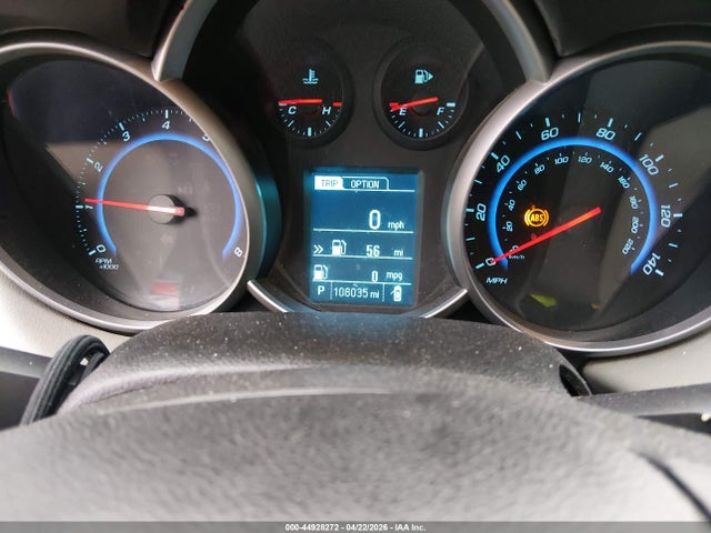 44928272 :رقم المزاد ، 1G1PA5SG0F7281776 vin ، 2015 Chevrolet Cruze Ls Auto مزاد بيع