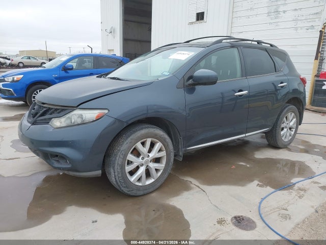 2011 Nissan Murano Sl მანქანა იყიდება აუქციონზე, vin: JN8AZ1MW2BW170881, აუქციონის ნომერი: 44928374