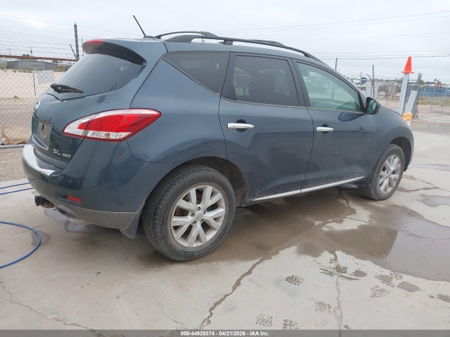 2011 Nissan Murano Sl მანქანა იყიდება აუქციონზე, vin: JN8AZ1MW2BW170881, აუქციონის ნომერი: 44928374