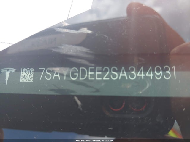Продажа на аукционе авто 2025 Tesla Model Y Long Range Dual Motor All-wheel Drive, vin: 7SAYGDEE2SA344931, номер лота: 44928434