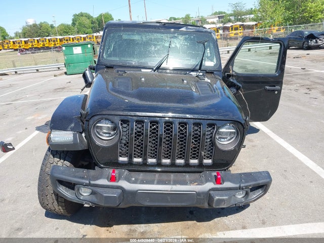 44928440 :رقم المزاد ، 1C6JJTBG3ML552472 vin ، 2021 Jeep Gladiator Rubicon 4x4 مزاد بيع