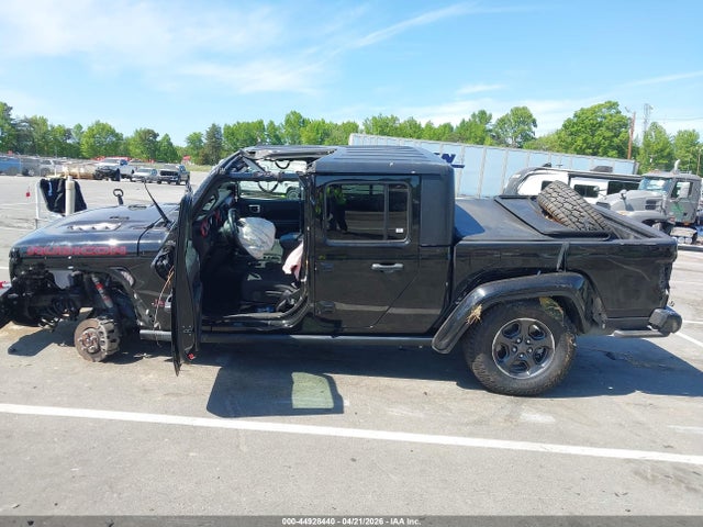 44928440 :رقم المزاد ، 1C6JJTBG3ML552472 vin ، 2021 Jeep Gladiator Rubicon 4x4 مزاد بيع