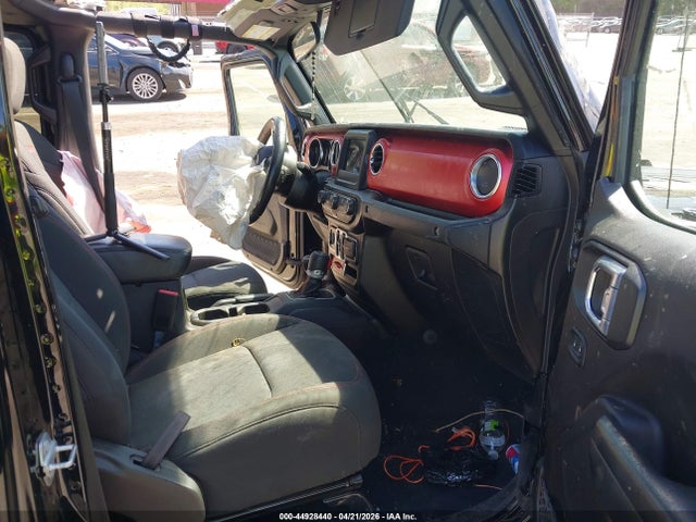 44928440 :رقم المزاد ، 1C6JJTBG3ML552472 vin ، 2021 Jeep Gladiator Rubicon 4x4 مزاد بيع