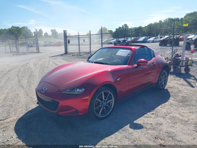 2021 Mazda Mx-5 Miata Rf Grand Touring მანქანა იყიდება აუქციონზე, vin: JM1NDAM77M0457658, აუქციონის ნომერი: 44928493
