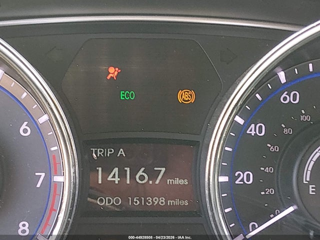 Aukcja sprzedaży 2011 Hyundai Sonata Gls, vin: 5NPEB4AC9BH222154, numer aukcji: 44928508