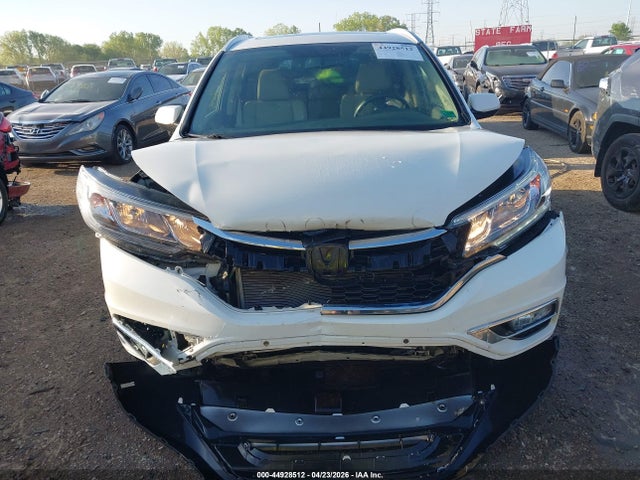 44928512 :رقم المزاد ، 5J6RM4H70FL005477 vin ، 2015 Honda Cr-v Ex-l مزاد بيع