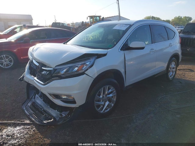 44928512 :رقم المزاد ، 5J6RM4H70FL005477 vin ، 2015 Honda Cr-v Ex-l مزاد بيع