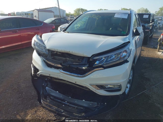 44928512 :رقم المزاد ، 5J6RM4H70FL005477 vin ، 2015 Honda Cr-v Ex-l مزاد بيع