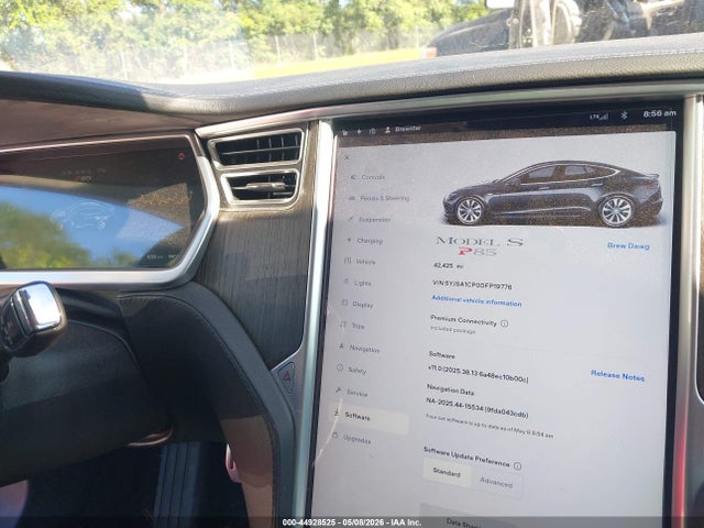 Продажа на аукционе авто 2013 Tesla Model S Performance, vin: 5YJSA1CP0DFP19776, номер лота: 44928525