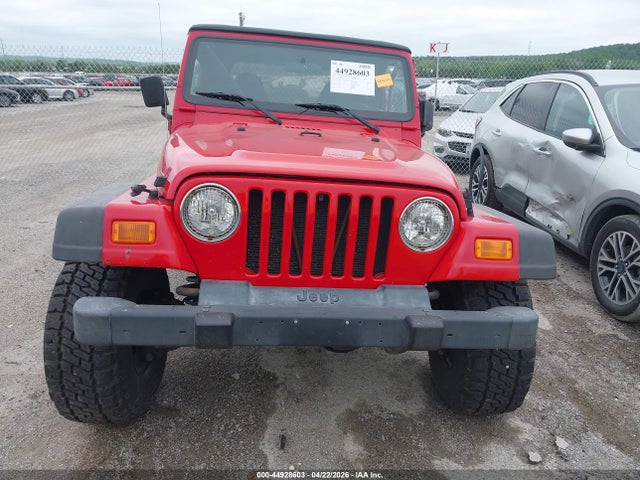 Auction sale of the 2002 Jeep Wrangler X, vin: 1J4FA39S52P744310, lot number: 44928603