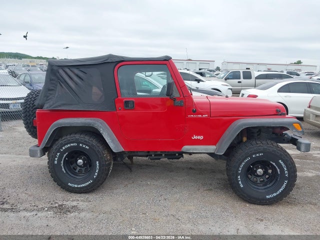 Auction sale of the 2002 Jeep Wrangler X, vin: 1J4FA39S52P744310, lot number: 44928603