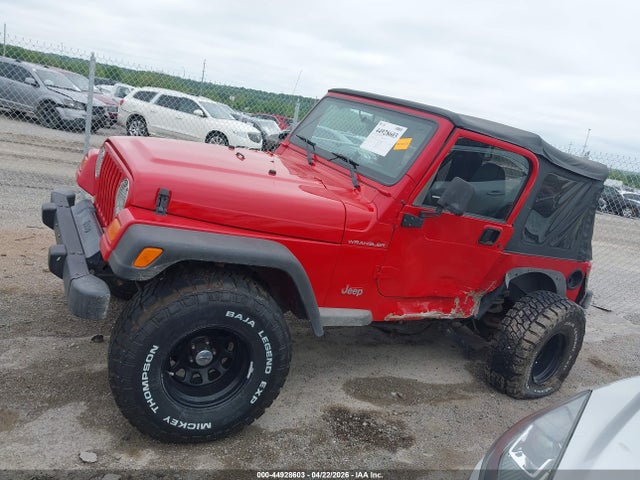 Auction sale of the 2002 Jeep Wrangler X, vin: 1J4FA39S52P744310, lot number: 44928603