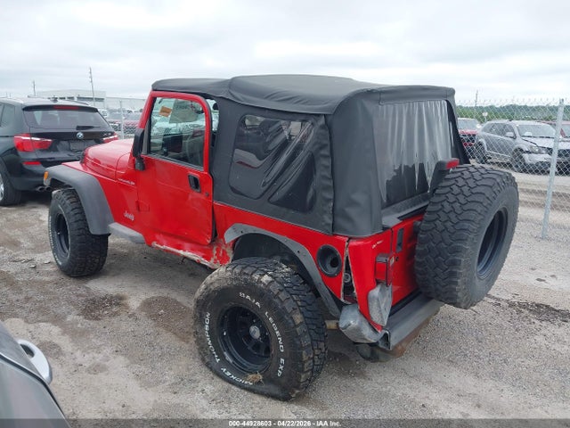 Auction sale of the 2002 Jeep Wrangler X, vin: 1J4FA39S52P744310, lot number: 44928603