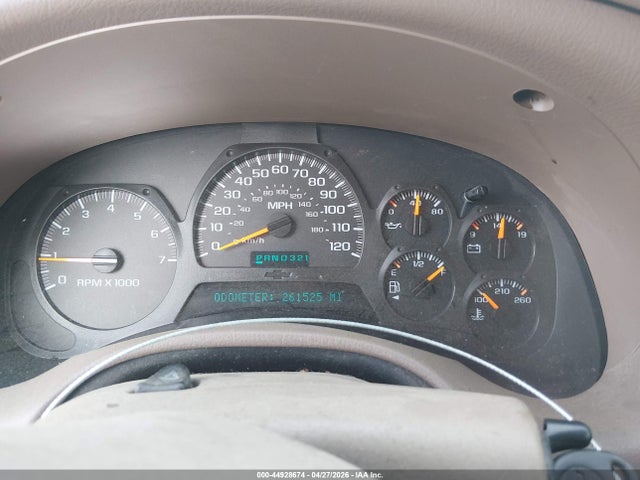 44928674 :رقم المزاد ، 1GNDT13S742421162 vin ، 2004 Chevrolet Trailblazer Lt مزاد بيع