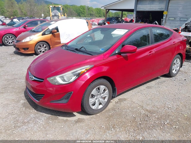 2016 Hyundai Elantra Se მანქანა იყიდება აუქციონზე, vin: KMHDH4AE8GU600615, აუქციონის ნომერი: 44928799