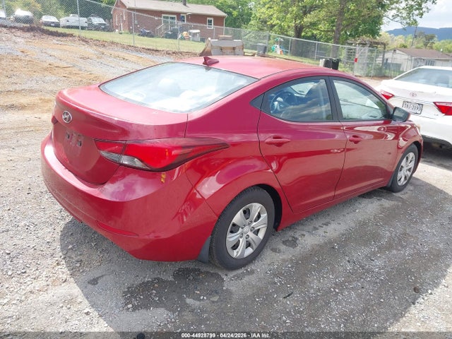 2016 Hyundai Elantra Se მანქანა იყიდება აუქციონზე, vin: KMHDH4AE8GU600615, აუქციონის ნომერი: 44928799