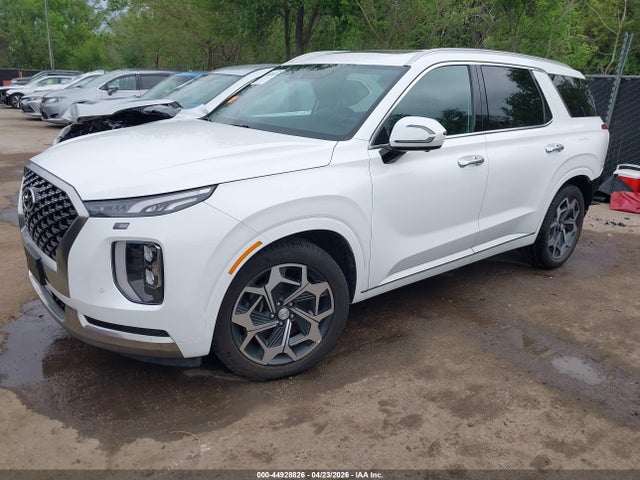 2022 Hyundai Palisade Calligraphy მანქანა იყიდება აუქციონზე, vin: KM8R74HE5NU352027, აუქციონის ნომერი: 44928826