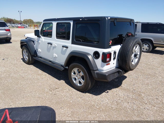44928838 :رقم المزاد ، 1C4HJXDG7JW111806 vin ، 2018 Jeep Wrangler Unlimited Sport S 4x4 مزاد بيع
