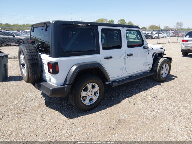 44928838 :رقم المزاد ، 1C4HJXDG7JW111806 vin ، 2018 Jeep Wrangler Unlimited Sport S 4x4 مزاد بيع