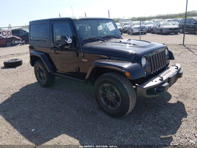 44928875 :رقم المزاد ، 1C4AJWBG8HL536719 vin ، 2017 Jeep Wrangler 75th Anniversary Edition 4x4 مزاد بيع