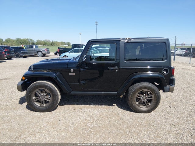 Продажа на аукционе авто 2017 Jeep Wrangler 75th Anniversary Edition 4x4, vin: 1C4AJWBG8HL536719, номер лота: 44928875