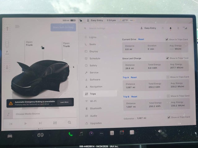 Продаж на аукціоні авто 2026 Tesla Model Y Premium Rear-wheel Drive/standard Rear-wheel Drive, vin: 7SAYGDED1TA664458, номер лоту: 44928914