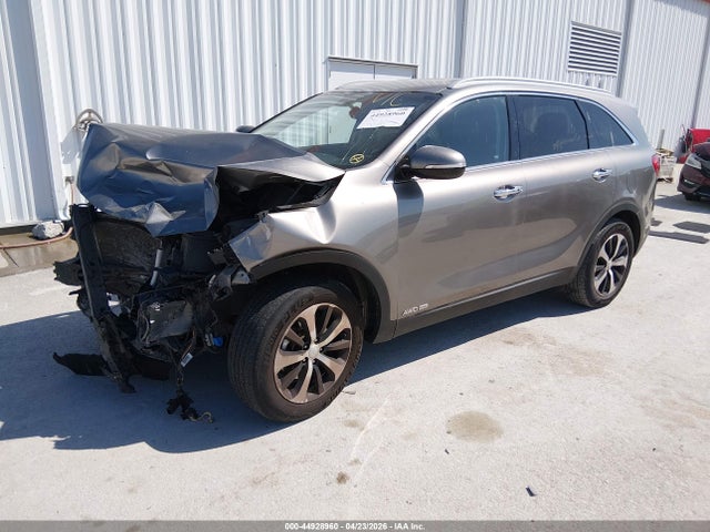 44928960 :رقم المزاد ، 5XYPHDA58HG296741 vin ، 2017 Kia Sorento 3.3l Ex مزاد بيع