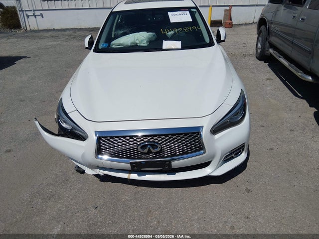 44928994 :رقم المزاد ، JN1BV7AR9FM406041 vin ، 2015 Infiniti Q50 Premium مزاد بيع