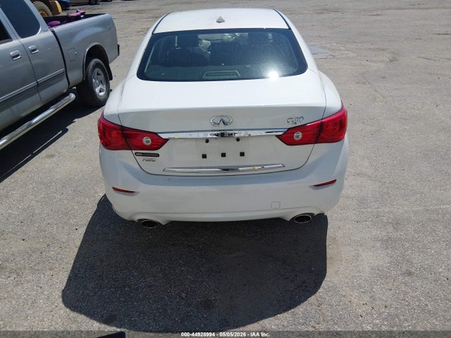 44928994 :رقم المزاد ، JN1BV7AR9FM406041 vin ، 2015 Infiniti Q50 Premium مزاد بيع