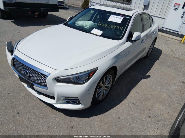 44928994 :رقم المزاد ، JN1BV7AR9FM406041 vin ، 2015 Infiniti Q50 Premium مزاد بيع
