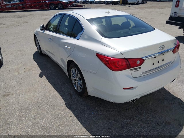 44928994 :رقم المزاد ، JN1BV7AR9FM406041 vin ، 2015 Infiniti Q50 Premium مزاد بيع