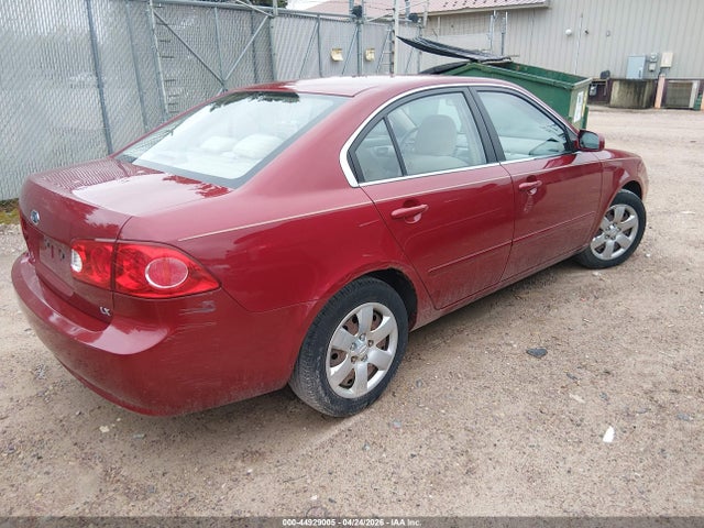 Продаж на аукціоні авто 2008 Kia Optima Lx, vin: KNAGE123085246670, номер лоту: 44929005