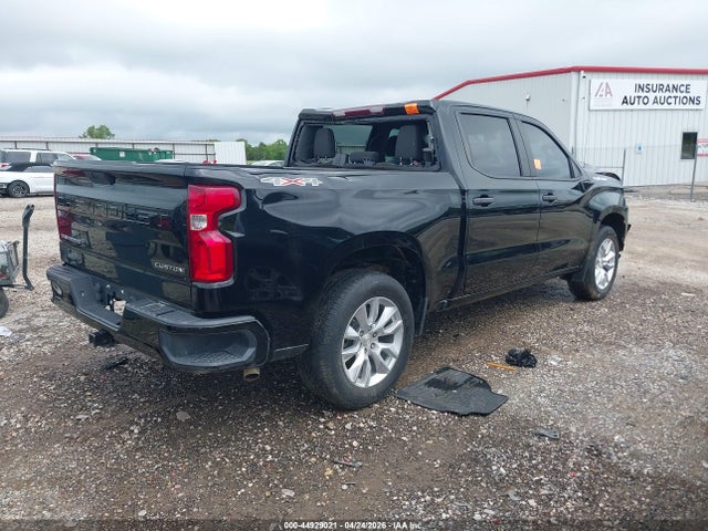 44929021 :رقم المزاد ، 1GCPYBEK6MZ402555 vin ، 2021 Chevrolet Silverado 1500 4wd  Short Bed Custom مزاد بيع
