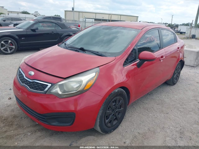44929046 :رقم المزاد ، KNADN4A34D6178951 vin ، 2013 Kia Rio Ex مزاد بيع