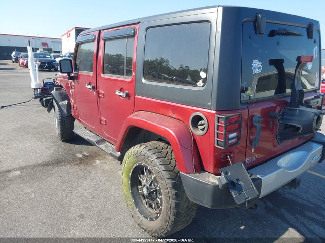 2012 Jeep Wrangler Unlimited Sahara მანქანა იყიდება აუქციონზე, vin: 1C4HJWEG5CL154215, აუქციონის ნომერი: 44929147