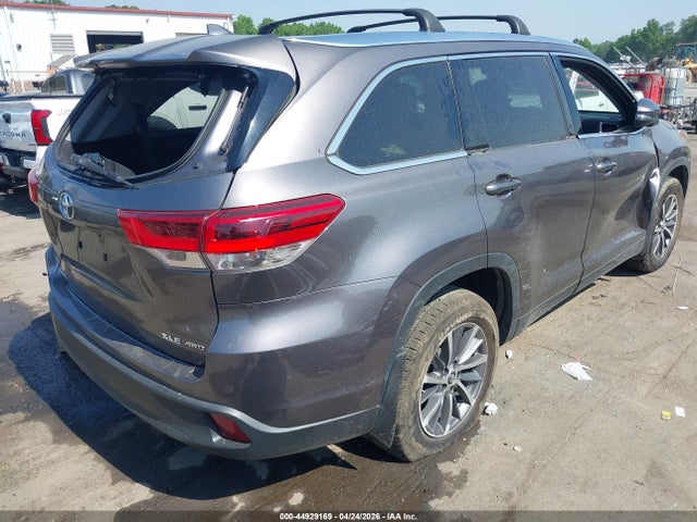 Aukcja sprzedaży 2019 Toyota Highlander Xle, vin: 5TDJZRFH6KS581337, numer aukcji: 44929169