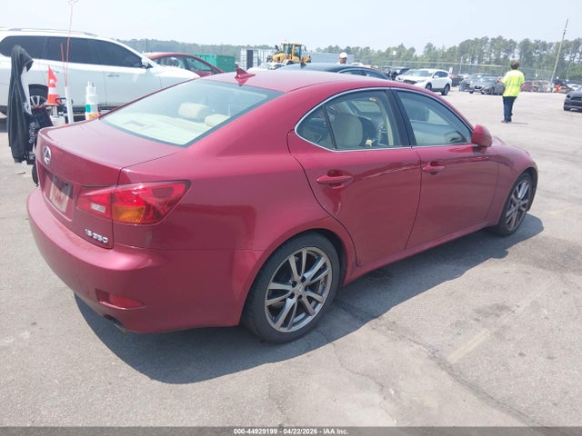 44929199 :رقم المزاد ، JTHBE262685021415 vin ، 2008 Lexus Is 350 مزاد بيع