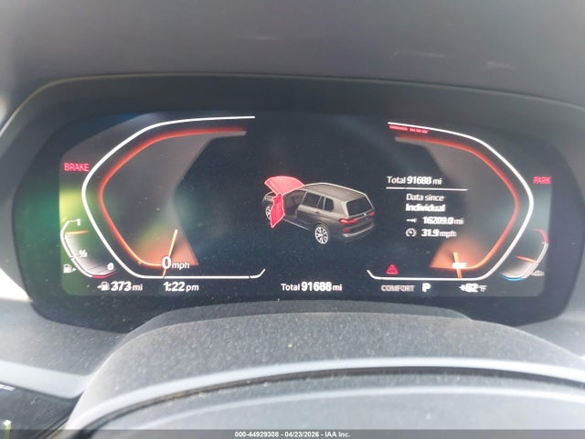 44929308 :رقم المزاد ، 5UXCW2C04L9B43425 vin ، 2020 Bmw X7 Xdrive40i مزاد بيع