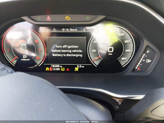 Aukcja sprzedaży 2024 Audi Q3 Premium Plus 45 Tfsi S Line Quattro Tiptronic, vin: WA1EECF34R1085629, numer aukcji: 44929316