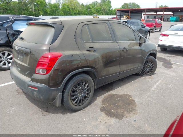 Aukcja sprzedaży 2016 Chevrolet Trax 1ls, vin: KL7CJKSB1GB756341, numer aukcji: 44929323