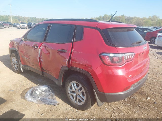 2018 Jeep Compass Sport Fwd მანქანა იყიდება აუქციონზე, vin: 3C4NJCAB3JT272180, აუქციონის ნომერი: 44929331