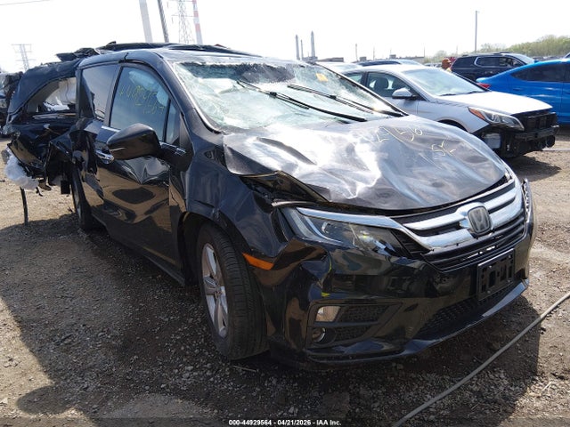 2019 Honda Odyssey Ex-l მანქანა იყიდება აუქციონზე, vin: 5FNRL6H74KB052870, აუქციონის ნომერი: 44929564